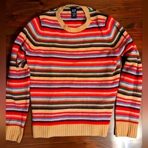 Gap striped sweater size M early 20s